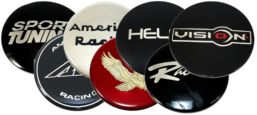 4x EAGLE BIRD RACING Emblem Logo Wheel Rim Center Hub Cap Sticker Decal 2.75" 