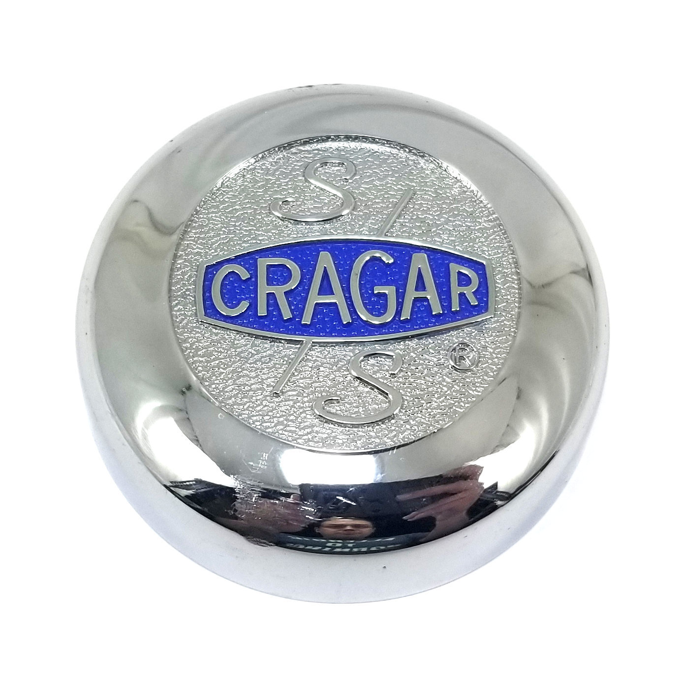 Cragar Ss Wheel Center Cap Chrome Polished Blue 3 25 Od 7 8 H 09090 ...