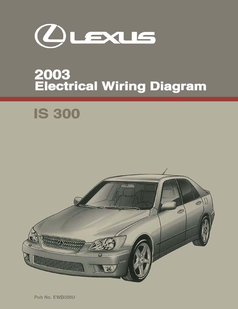 Bishko OEM Repair Maintenance Shop Manual Bound for Lexus Is 300 2001
