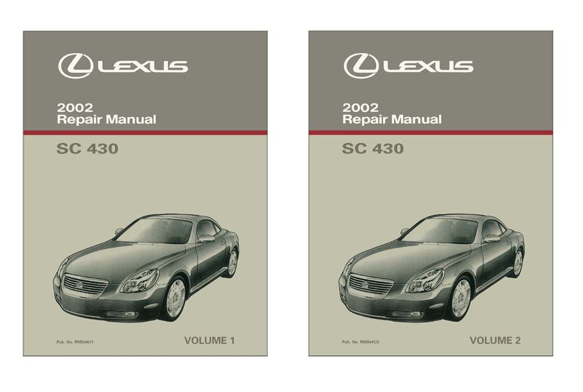 Bishko OEM Repair Maintenance Shop Manual Bound for Lexus Is 300 2001