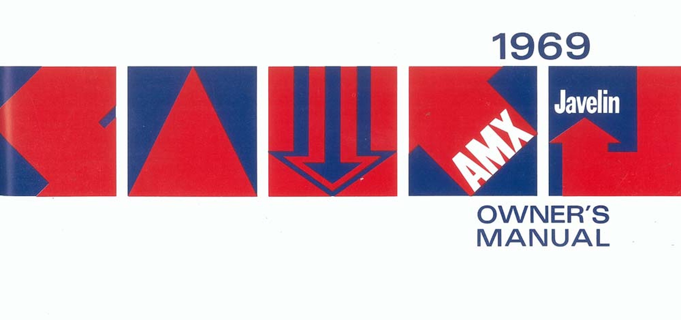 1971 AMC AMX Javelin Rebel Owners Manual
