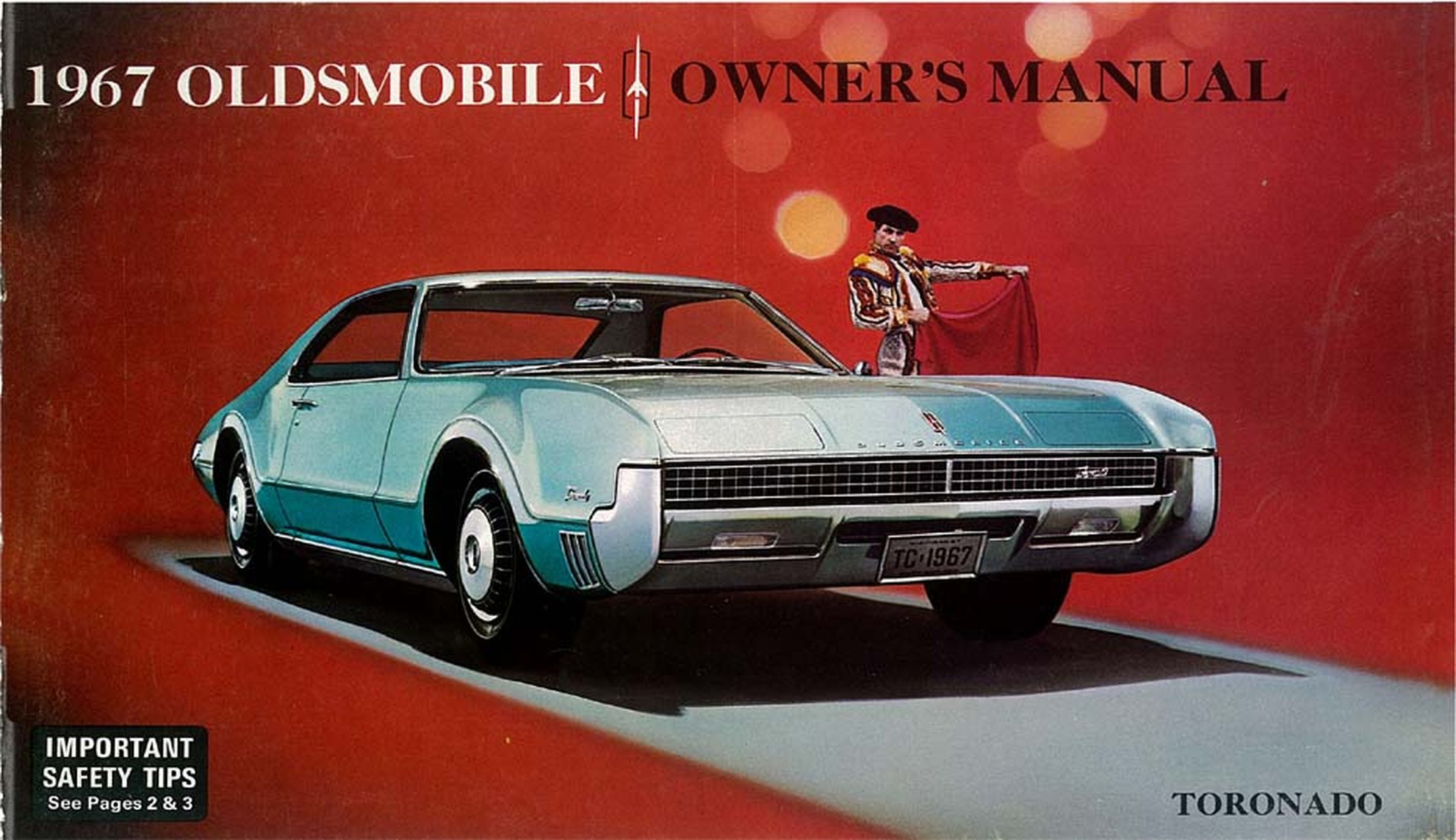 1969 Oldsmobile Toronado Owners Manual User Guide Reference Operator Book Fuses